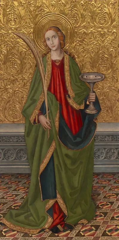 Saint Lucy Wall Art by Vergós Workshop - High-Resolution Digital Print