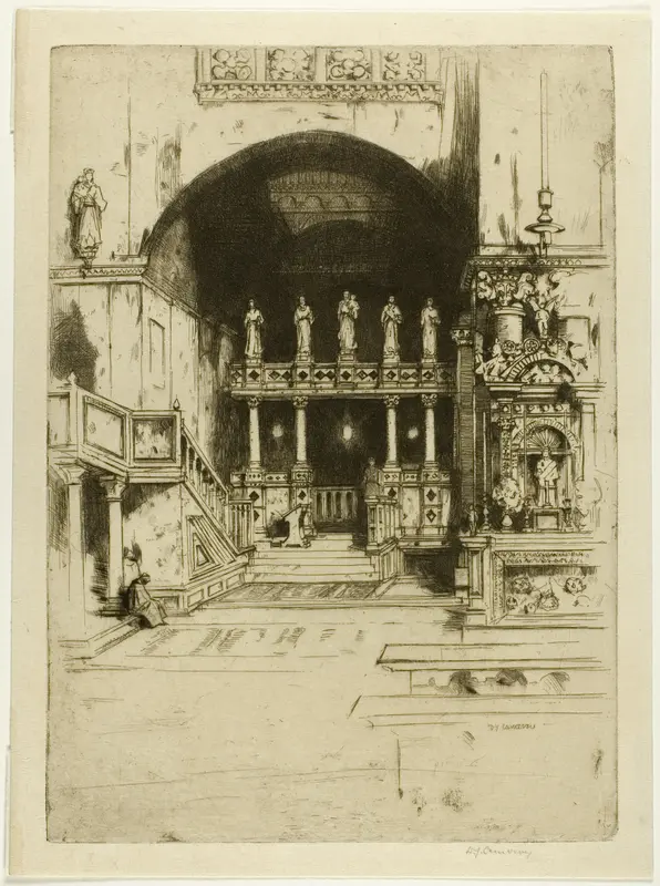 Saint Mark's, No. 3 Wall Art by David Young Cameron - High-Resolution Digital Print