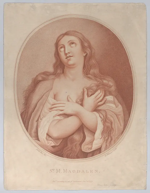 Saint Mary Magdalen Wall Art by Angelo Albanesi - High-Resolution Digital Print
