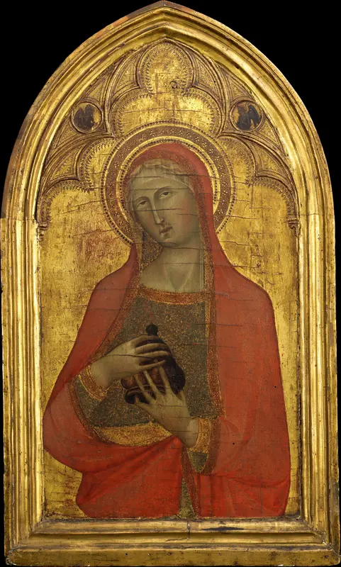 Saint Mary Magdalen Wall Art by Lippo Memmi (Filippo di Memmo) - High-Resolution Digital Print