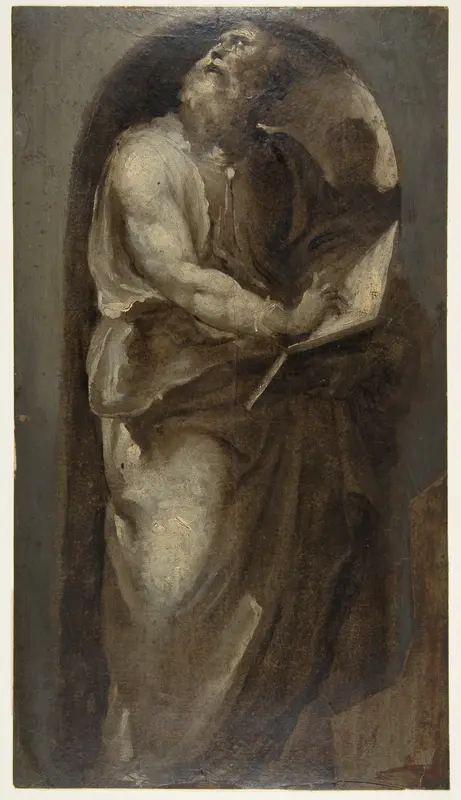 Saint Matthew Wall Art by Domenico Beccafumi - High-Resolution Digital Print