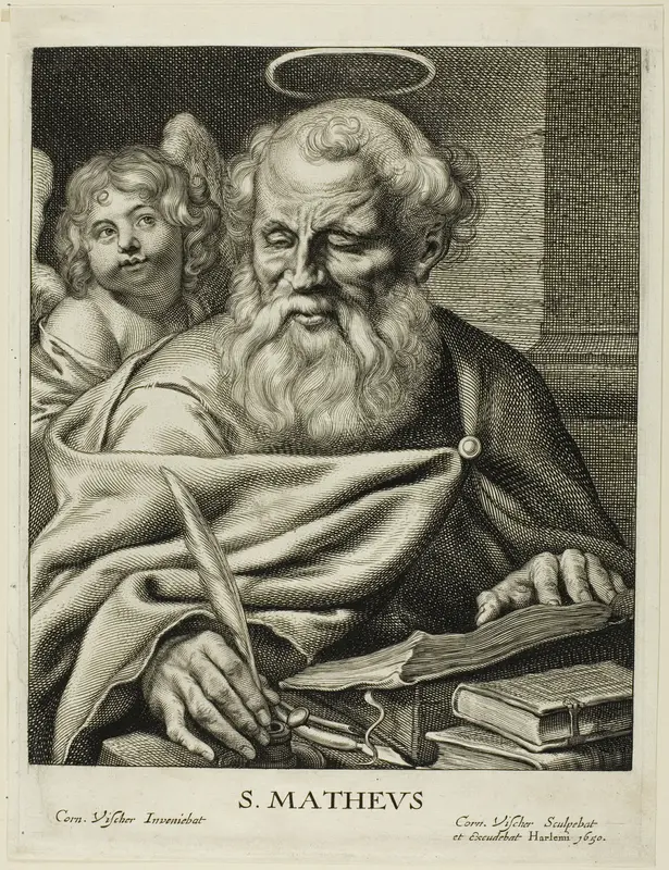 Saint Matthew, from The Four Evangelists
