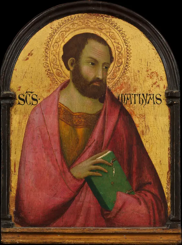 Saint Matthias Wall Art by Simone Martini - High-Resolution Digital Print