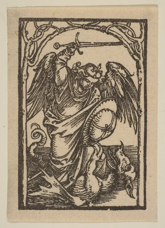 Saint Michael Wall Art by Albrecht Dürer - High-Resolution Digital Print