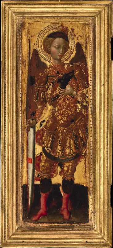Saint Michael Wall Art by Pietro di Giovanni d'Ambrogio - High-Resolution Digital Print