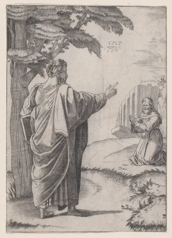 Saint Paul and the Franciscan Friar