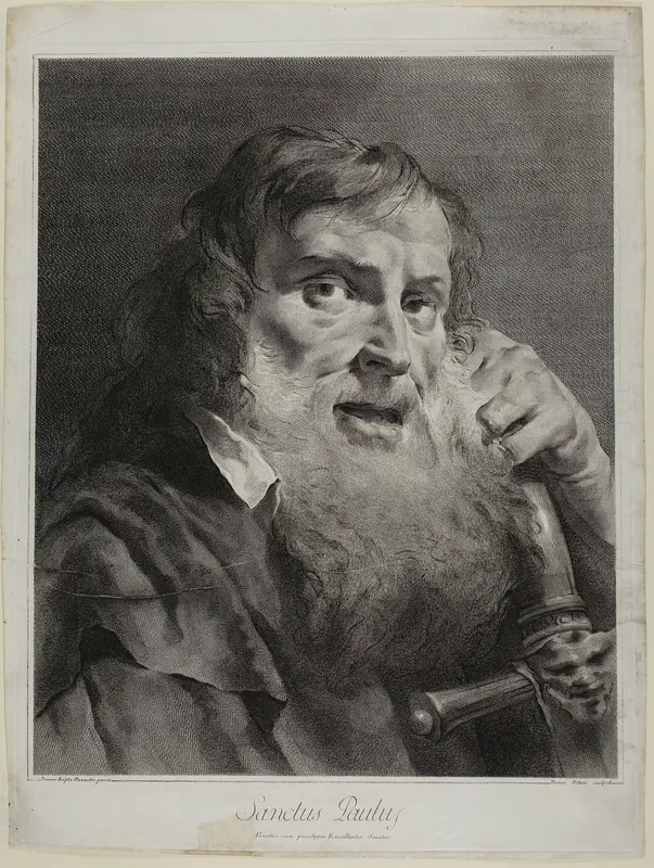 Saint Paul, from The Holy Family and the Twelve Apostles