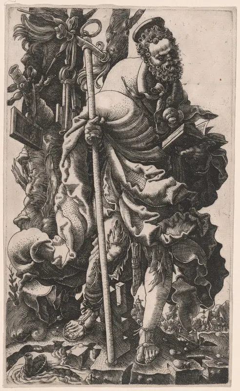 Saint Peter Wall Art by Master of the Breisach High Altar - High-Resolution Digital Print