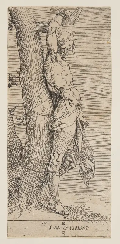 Saint Sebastian Wall Art by Bartholomaeus Spranger - High-Resolution Digital Print