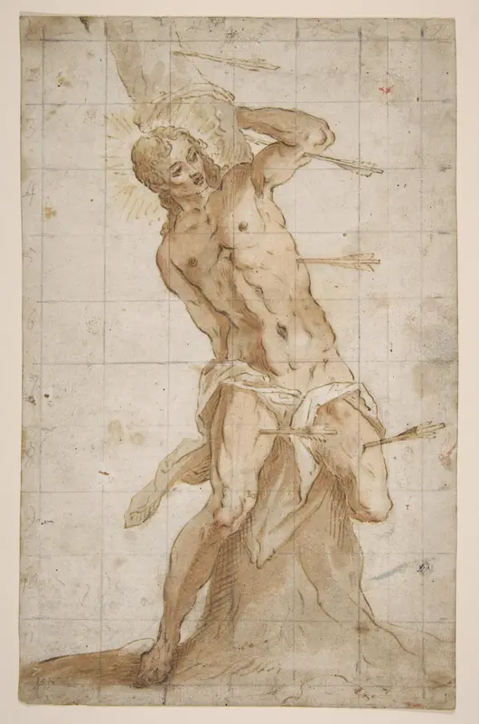 Saint Sebastian Wall Art by Hans Friedrich Schorer - High-Resolution Digital Print