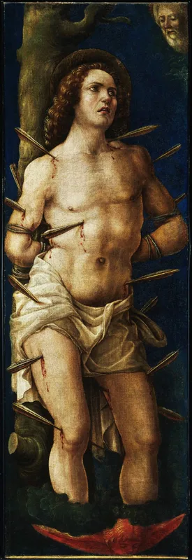 Saint Sebastian Wall Art by Liberale da Verona - High-Resolution Digital Print