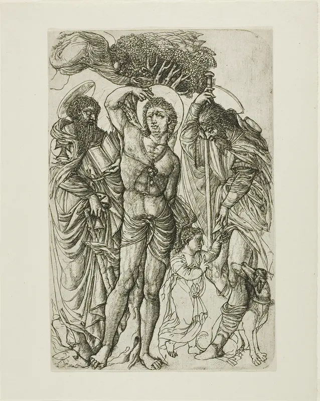 Saint Sebastian, Saint Anthony, and Saint Roch