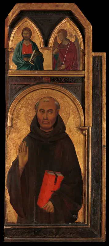 Saint Silvester Gozzolini Wall Art by Segna di Buonaventura - High-Resolution Digital Print