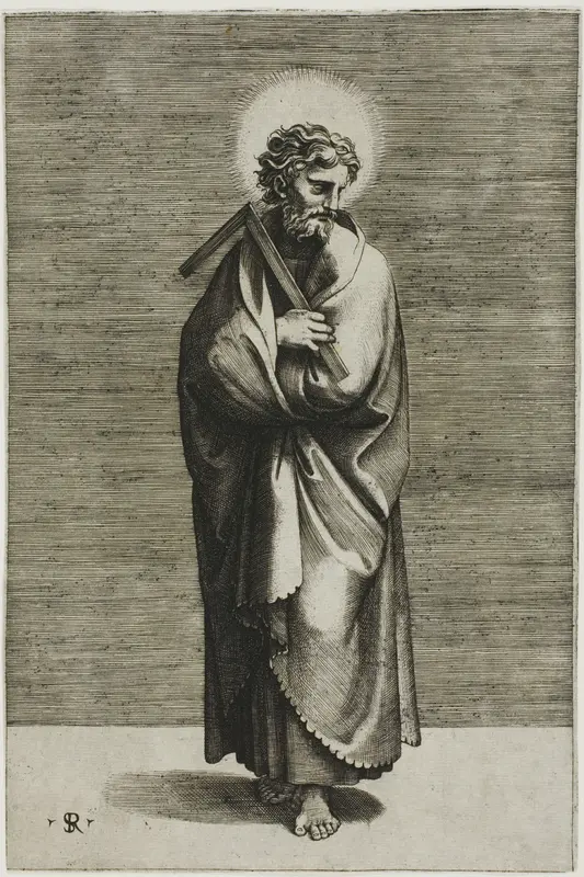 Saint Thomas Wall Art by Marco Dente da Ravenna - High-Resolution Digital Print