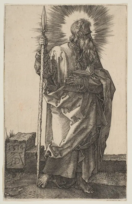 Saint Thomas Wall Art by Albrecht Dürer - High-Resolution Digital Print