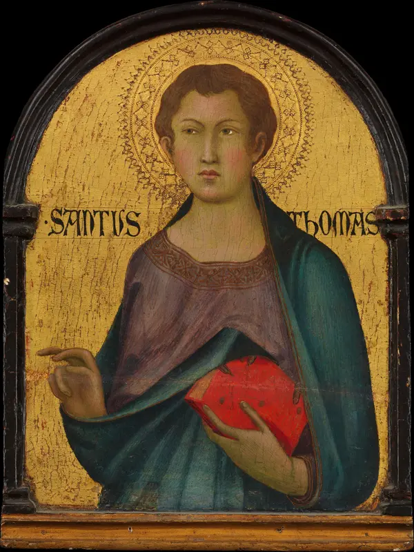 Saint Thomas Wall Art by Simone Martini - High-Resolution Digital Print