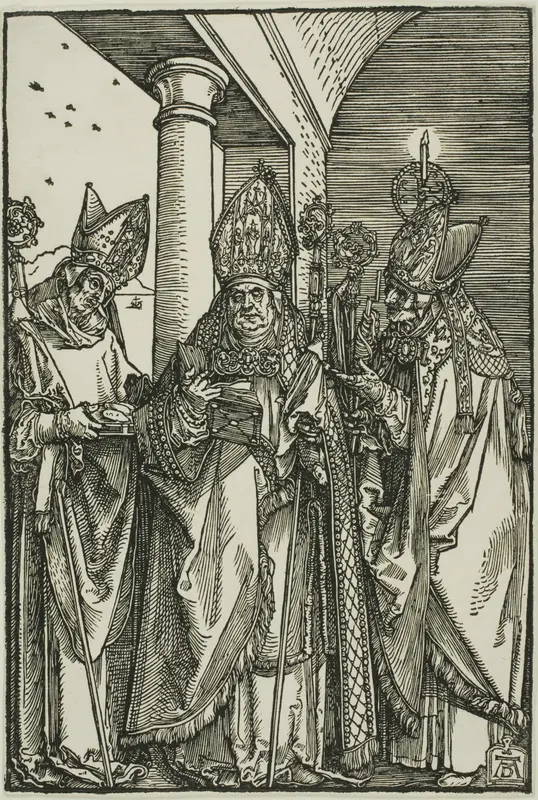 Saints Nicholaus, Ulrich, and Erasmus