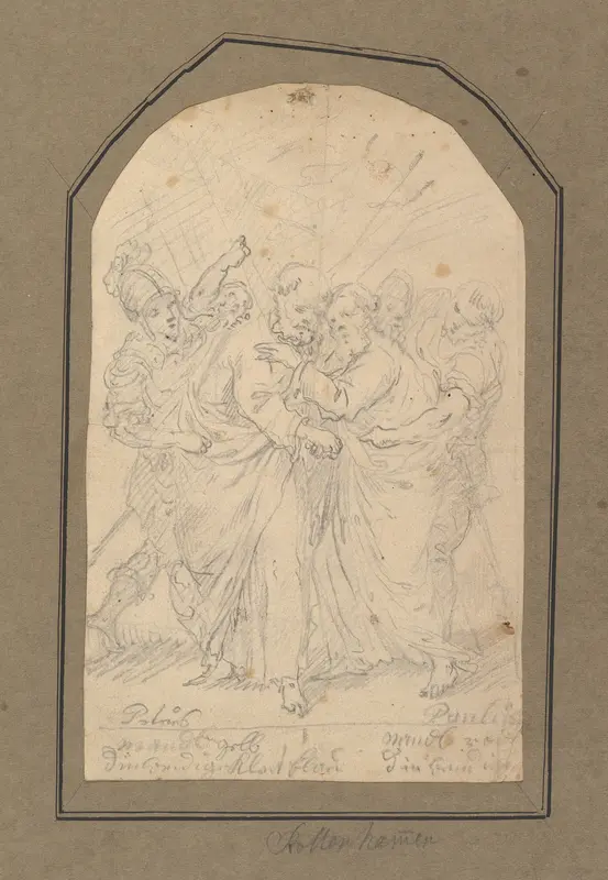 Saints Peter and Paul Wall Art by Anonymous, Austrian, 18th century - High-Resolution Digital Print