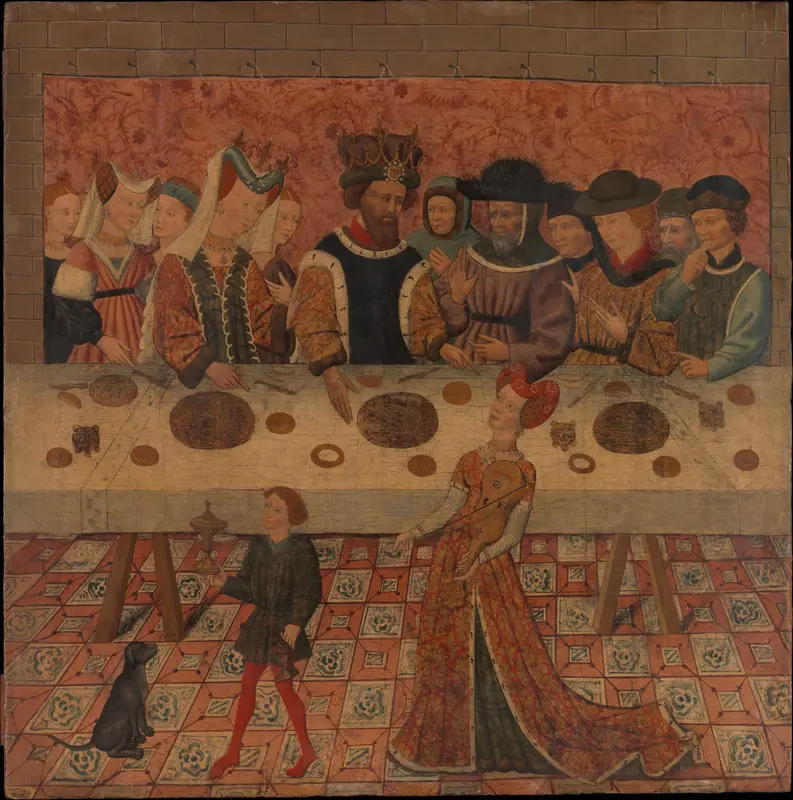 Salome Dancing before Herod Wall Art by Spanish (Catalan) Painter - High-Resolution Digital Print