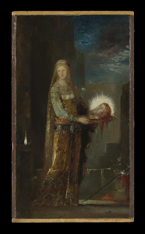 Salome with the Head of John the Baptist Wall Art by Gustave Moreau - High-Resolution Digital Print