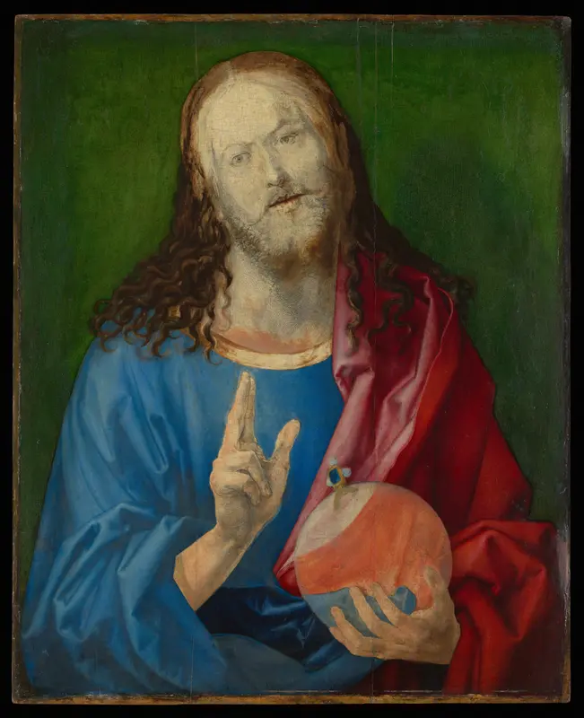 Salvator Mundi Wall Art by Albrecht Dürer - High-Resolution Digital Print