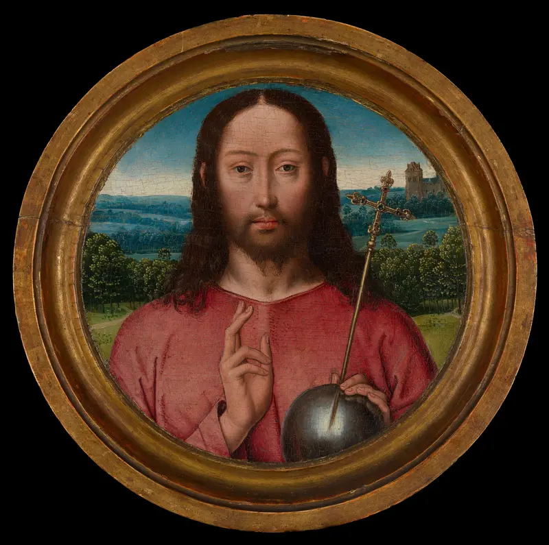 Salvator Mundi Wall Art by Hans Memling - High-Resolution Digital Print