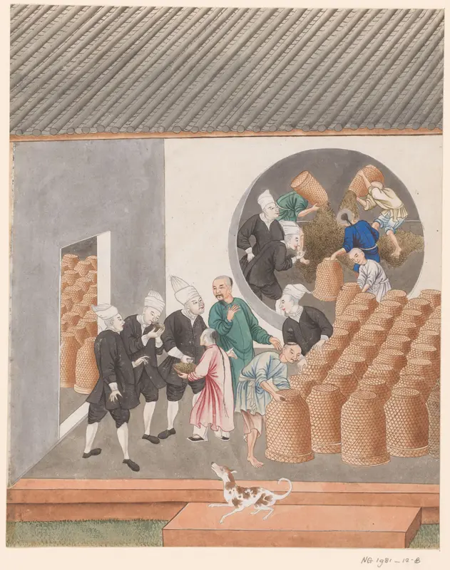 Sampling the tea Wall Art by anonymous - High-Resolution Digital Print
