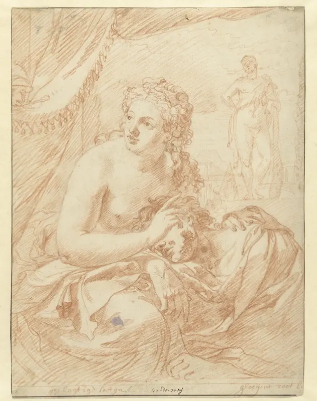 Samson en Delila Wall Art by Adriaen van der Werff - High-Resolution Digital Print
