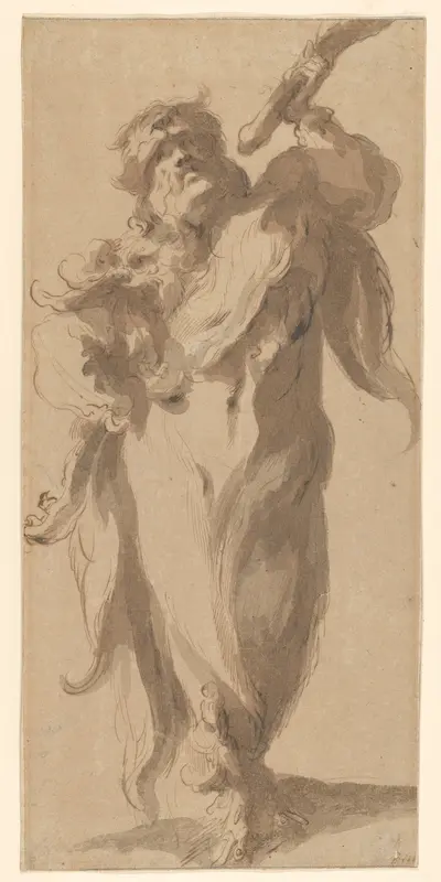 Samson (or Hercules?) Wall Art by Jacques Bellange - High-Resolution Digital Print