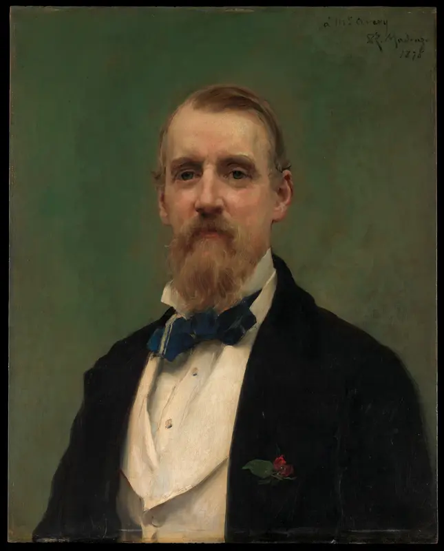 Samuel P. Avery (1822–1904) Wall Art by Raimundo de Madrazo y Garreta - High-Resolution Digital Print