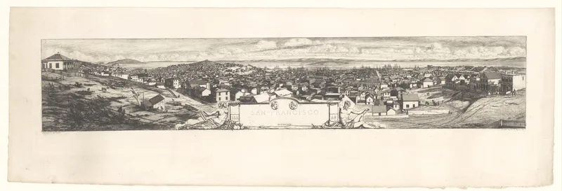 San Francisco Wall Art by Auguste Delâtre - High-Resolution Digital Print
