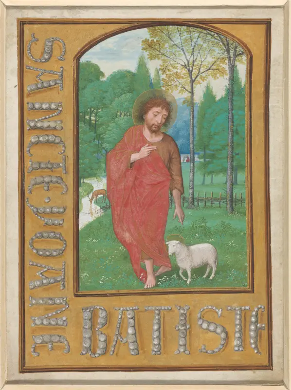 Sancte Joane Batisti Wall Art by Simon Bening - High-Resolution Digital Print