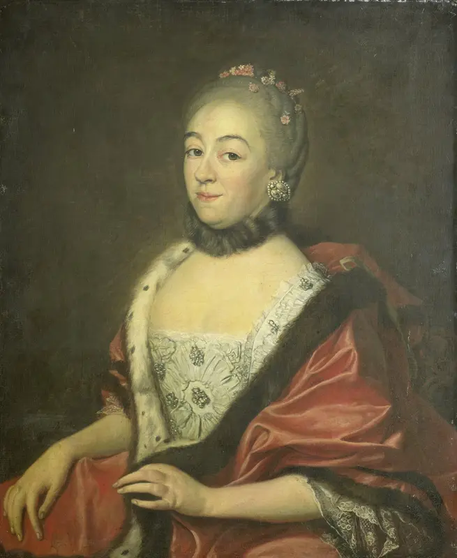 Sandrina van den Broeke. Echtgenote van George Lodewijk Matthes Wall Art by Unknown - High-Resolution Digital Print