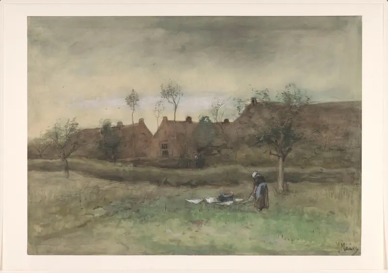 Sandy Path Wall Art by Théophile de Bock - High-Resolution Digital Print