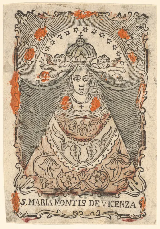 Santa Maria Montis de Vicenza Wall Art by Anonymous, Italian, 17th or 18th century - High-Resolution Digital Print