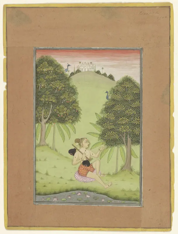 Saranga malhare ragini Wall Art by anonymous - High-Resolution Digital Print