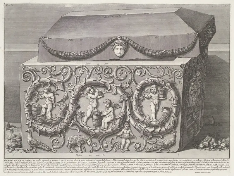 Sarcofaag van Constantina Wall Art by Unknown - High-Resolution Digital Print