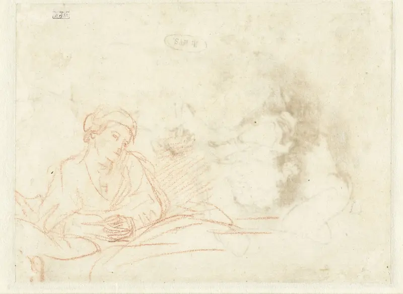 Saskia in Bed Wall Art by Rembrandt van Rijn - High-Resolution Digital Print