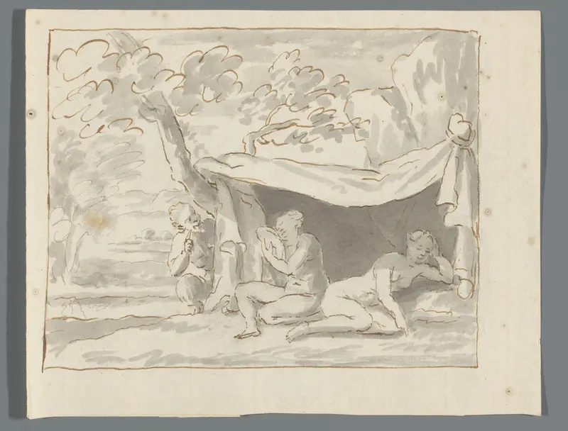 Saters Wall Art by Matthijs Balen (1684-1766) - High-Resolution Digital Print