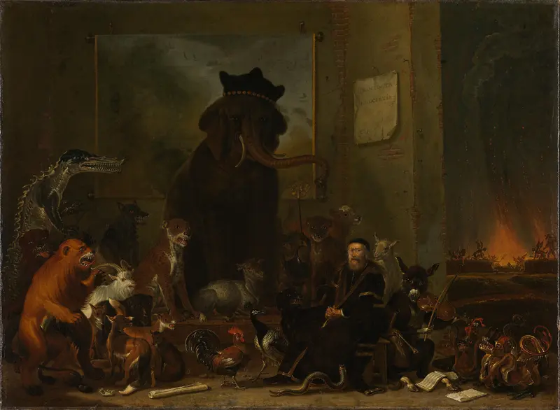 Satire on the Trial of Johan van Oldenbarnevelt Wall Art by Unknown - High-Resolution Digital Print