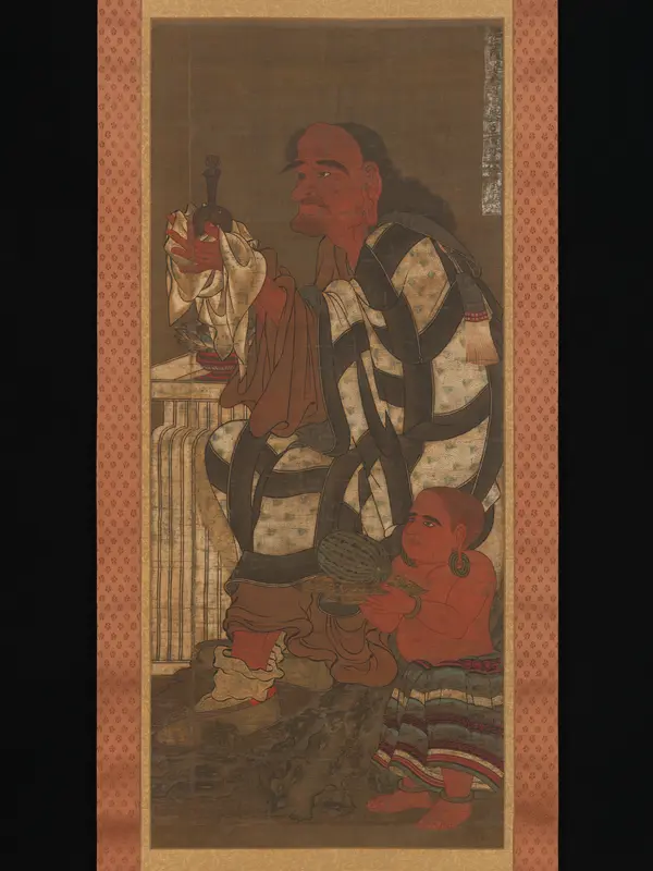 Satsubari, the Second of the Sixteen Arhats Wall Art by Unknown - High-Resolution Digital Print
