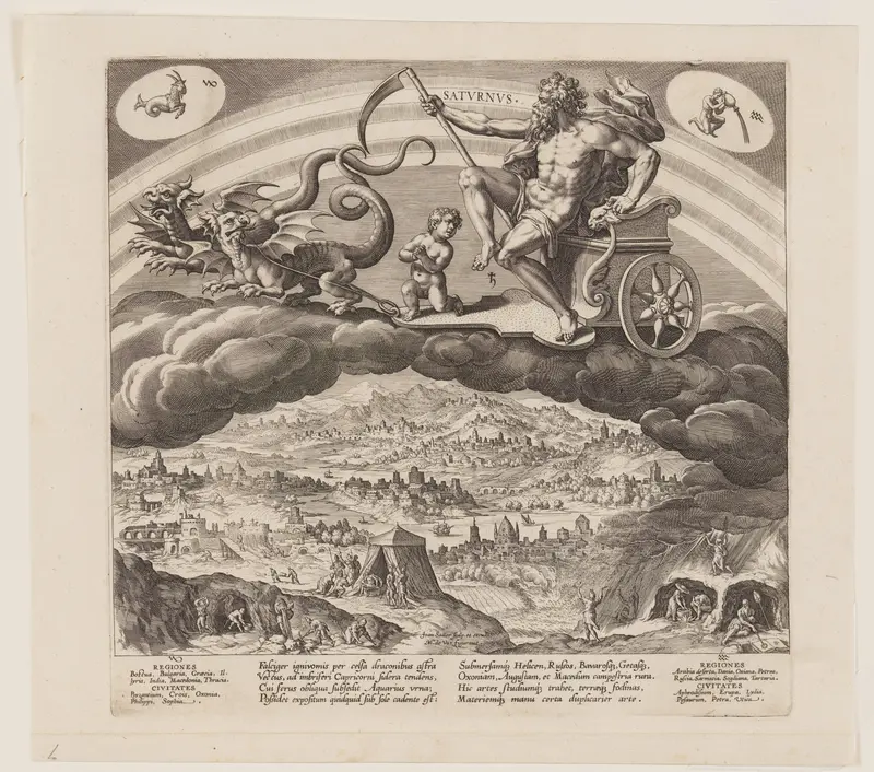 Saturnus, from The Seven Planets