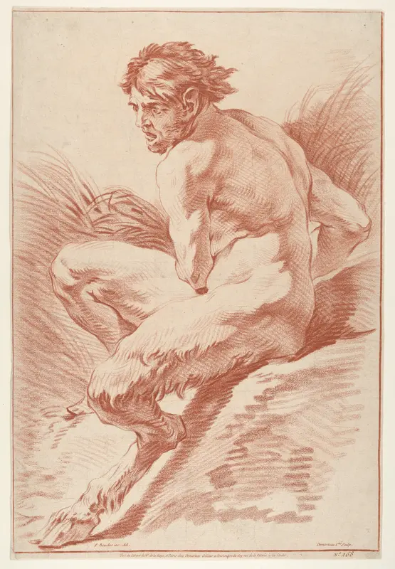 Satyr Wall Art by Gilles Demarteau - High-Resolution Digital Print