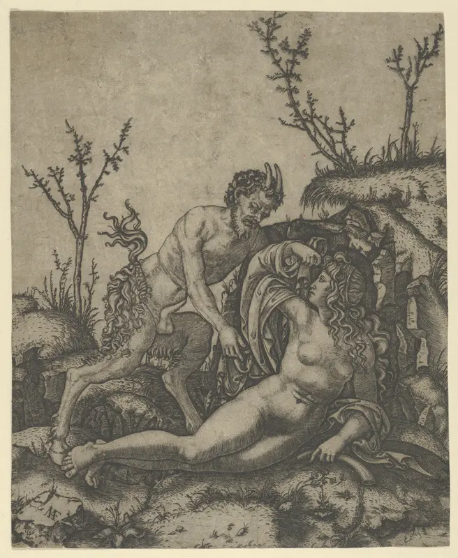 Satyr and Nymph