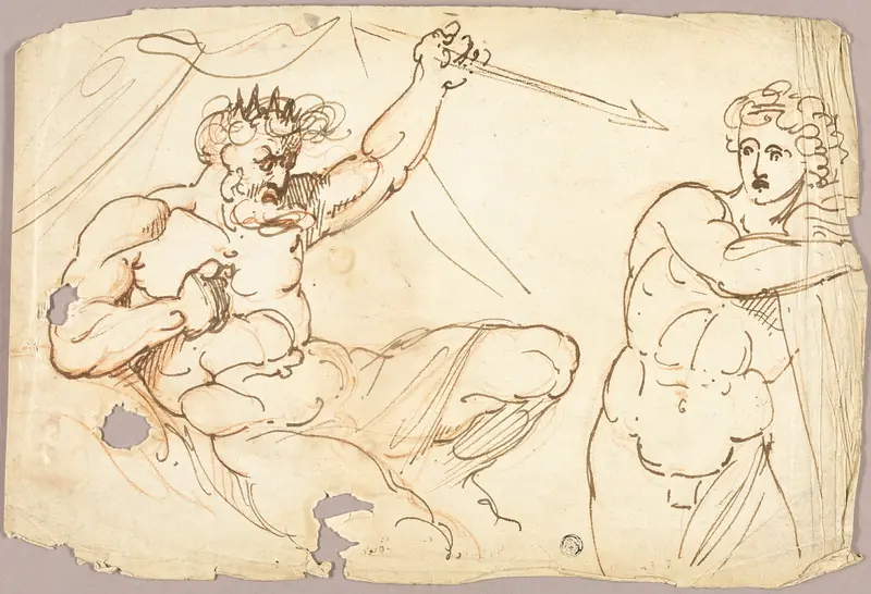 Saul and David Wall Art by Baccio Bandinelli - High-Resolution Digital Print