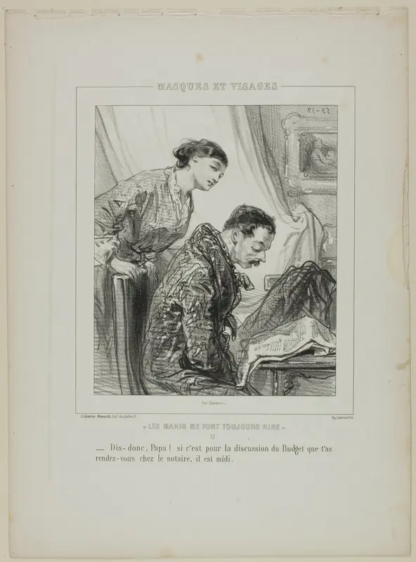 Say-So, Papa!, from Masques et Visages