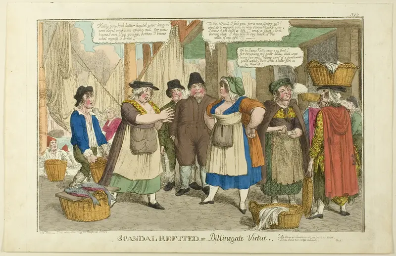 Scandal Refuted or Billingsgate Virtue Wall Art by Charles Williams - High-Resolution Digital Print