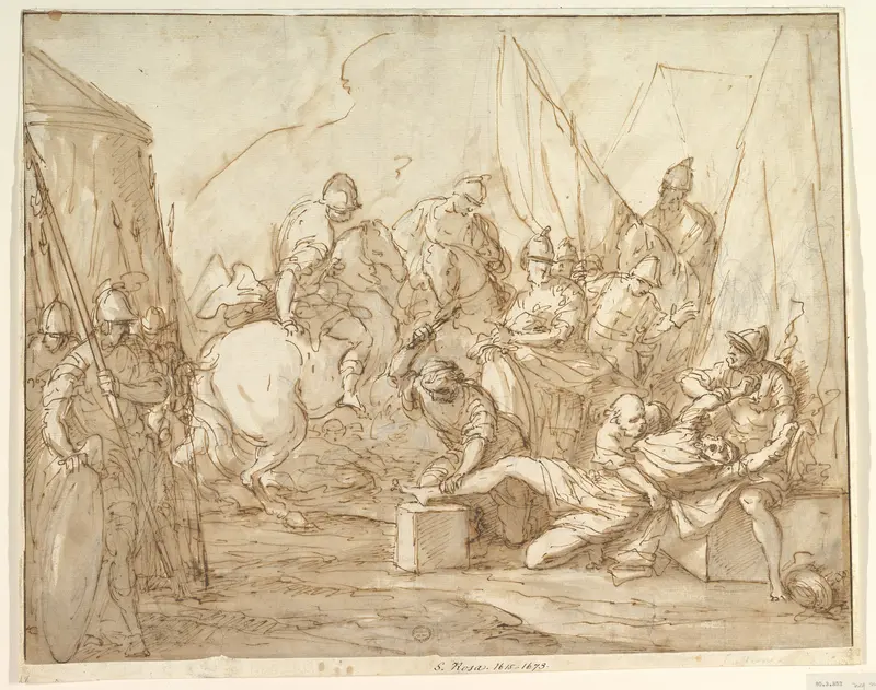 Scene from Ancient History Wall Art by Giuseppe Piattoli - High-Resolution Digital Print