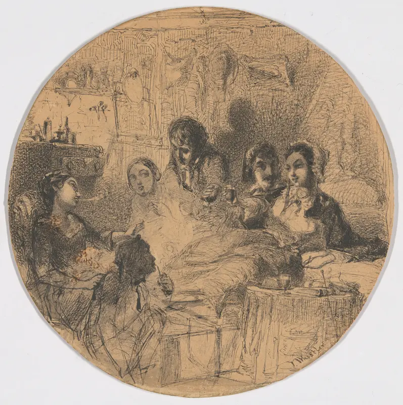 Scene from Bohemian Life