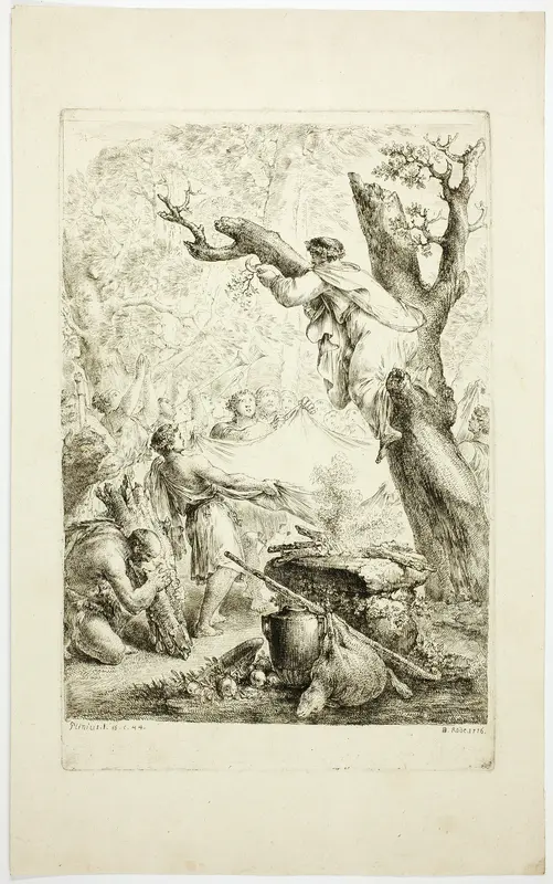 Scene from Pliny Wall Art by Christian Bernhard Rode - High-Resolution Digital Print